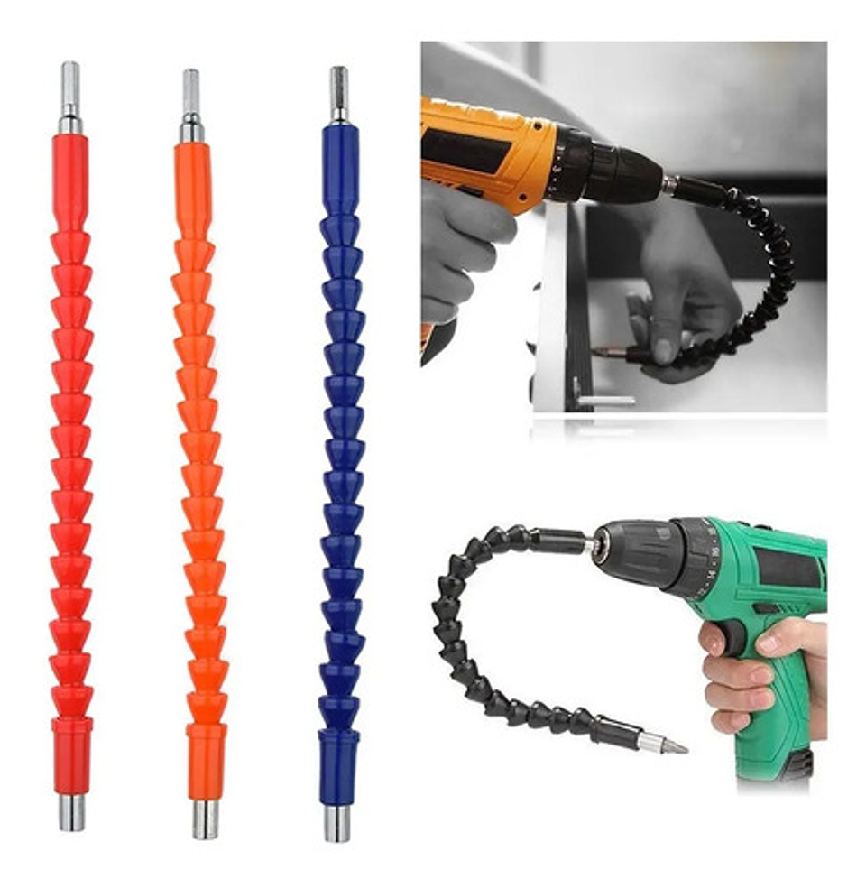 Extensión Flexible De Broca De Eje Taladro Atornillador Inal 3