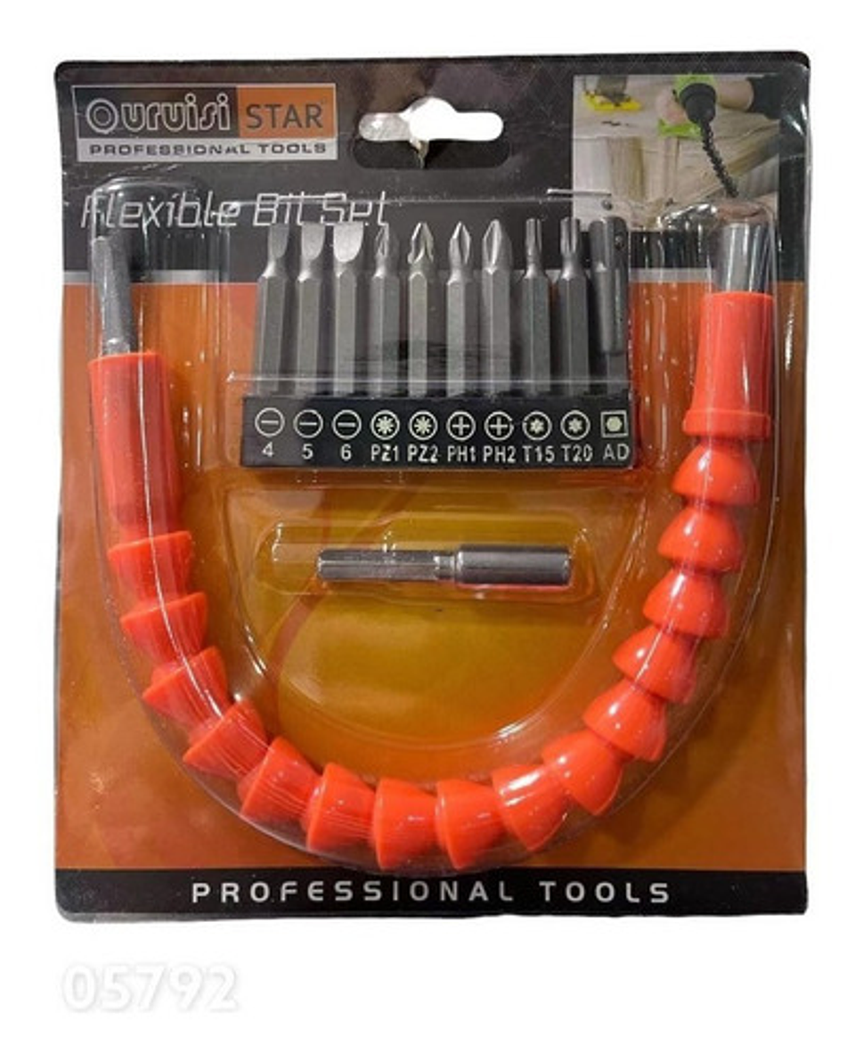 Extensión Flexible De Broca De Eje Taladro Atornillador Inal 4