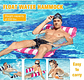 Flotador Hamaca De Agua Plástico Thek Colchón Inflable Para Adultos Al Azar - Miniatura 3