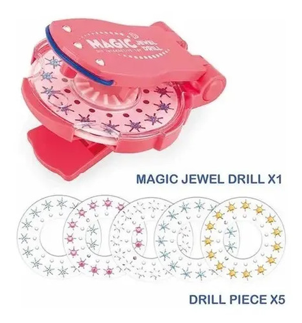 Maquina Mas Brillos Para El Cabello Niñas + 160 Repuestos  3