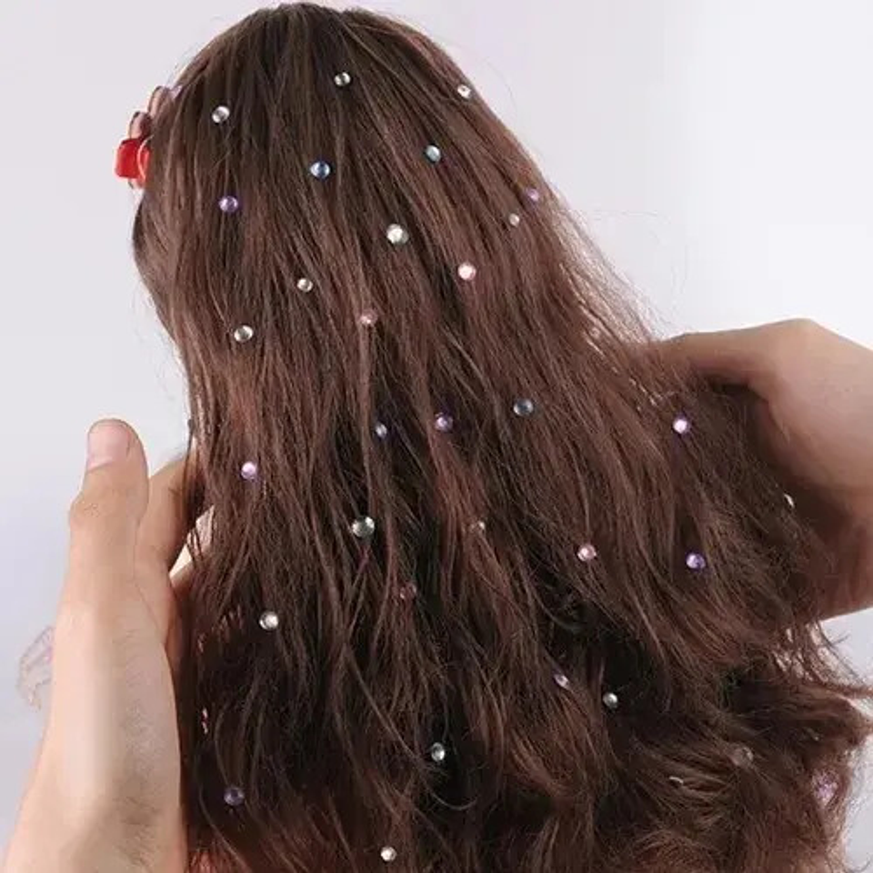 Maquina Mas Brillos Para El Cabello Niñas + 160 Repuestos  8