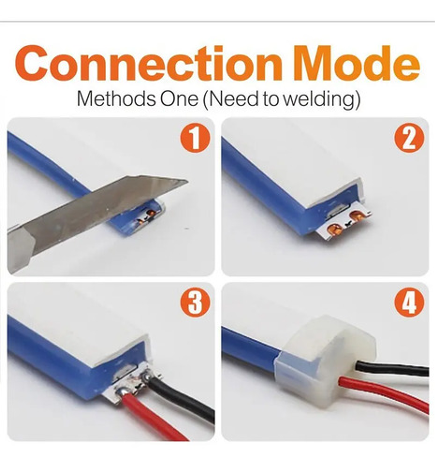 Hilo Tira Luz Neón Colores Led Conector 5m 19