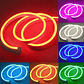 Hilo Tira Luz Neón Colores Led Conector 5m - Miniatura 36