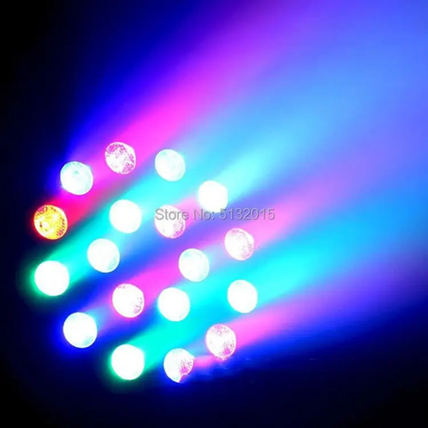 Foco Par 18 Led Rgb Dmx Fiesta Luces Thek 3