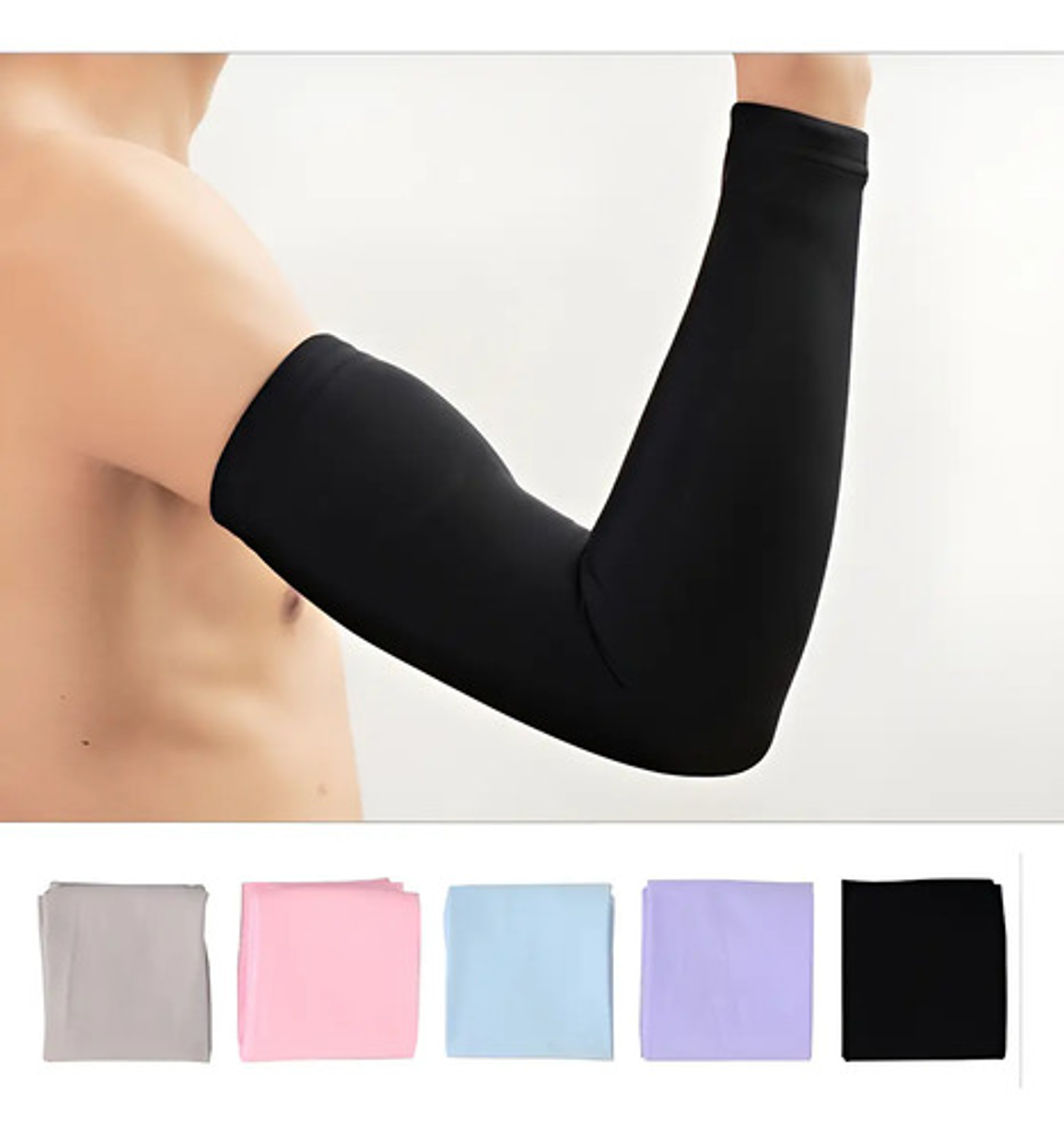 Mangas De Brazo Protección Solar Rayos Deporte Uso En Genera 9