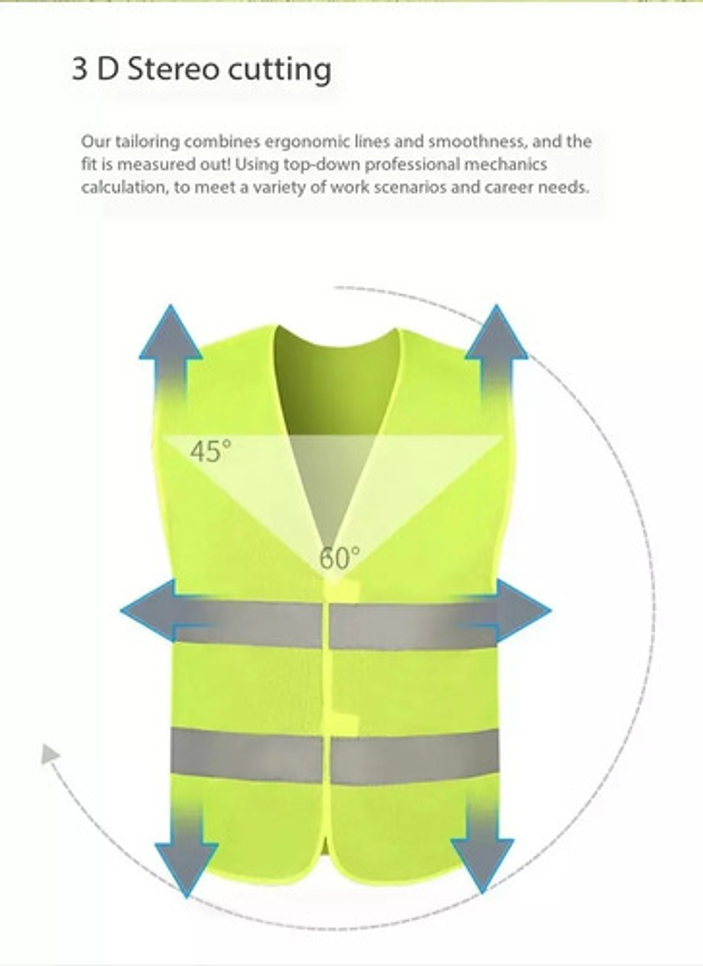 Chaleco Reflectante Seguridad Amarillo Reglamentario Amarillo Unica 4