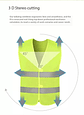 Chaleco Reflectante Seguridad Amarillo Reglamentario Amarillo Unica - Miniatura 4