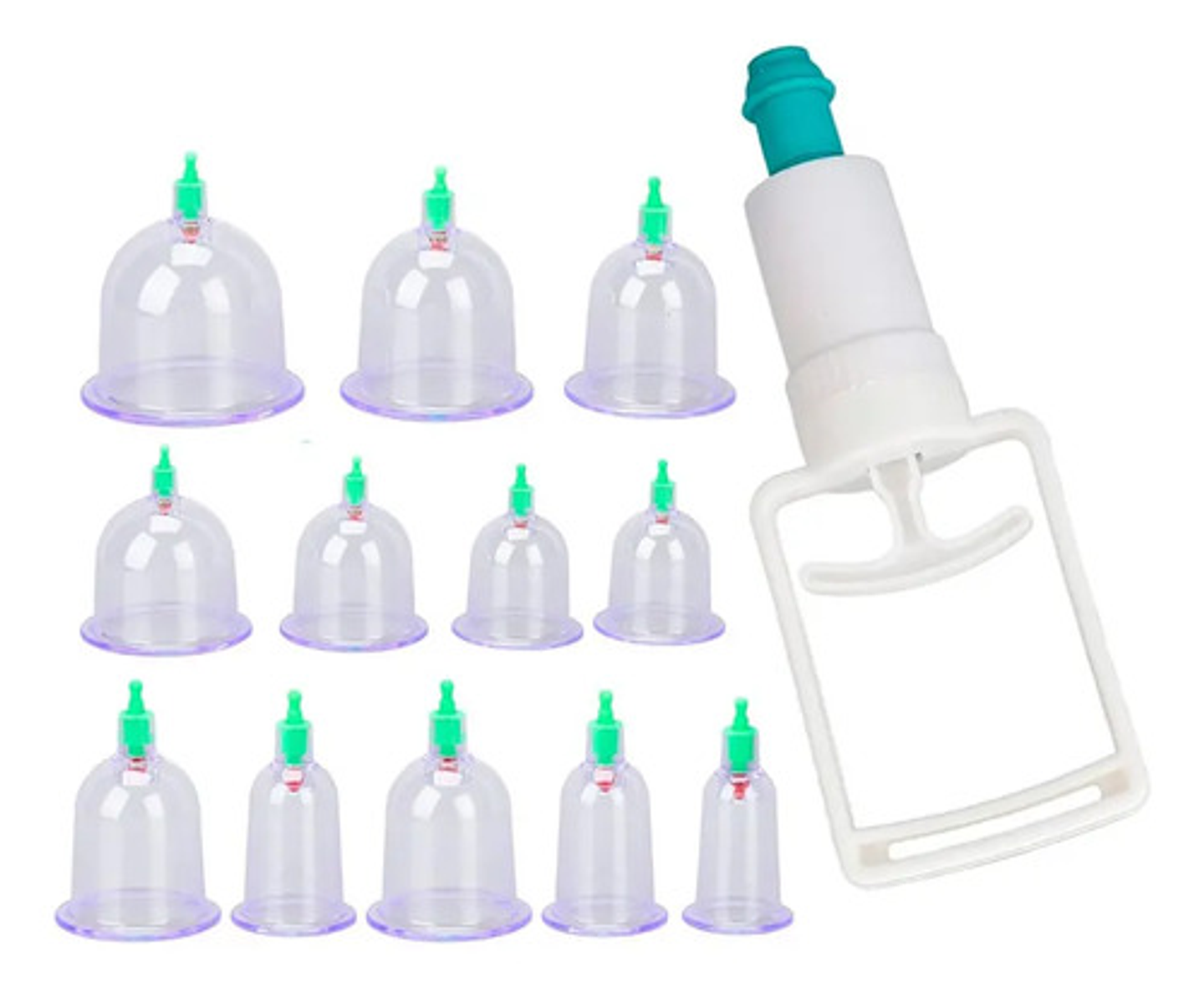 Ventosas Técnica China Elimina Dolores Celulitis 12 Copas 1