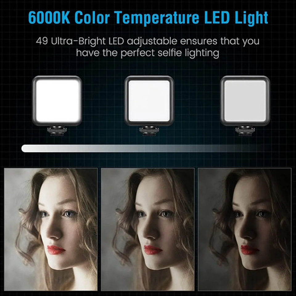 Kit Grabación De Video Con Luz 6