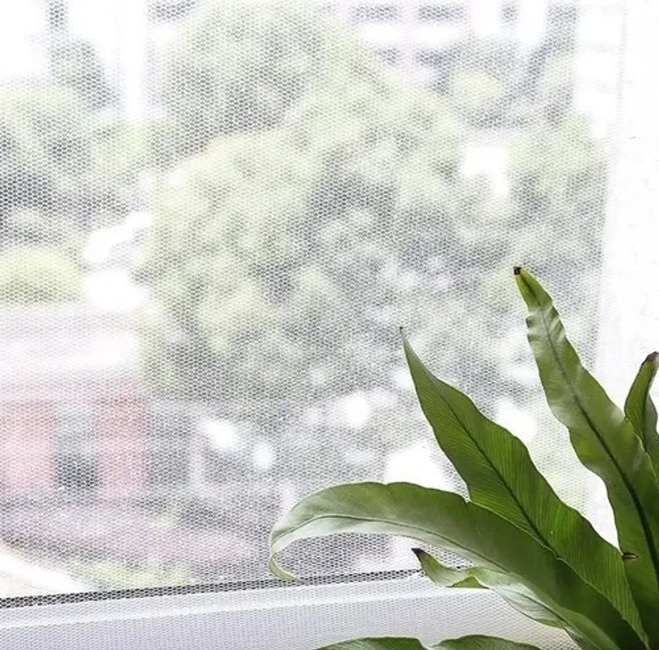 Malla Anti Mosquitos Polillas Cortina Mosquitera Con Velcro 6