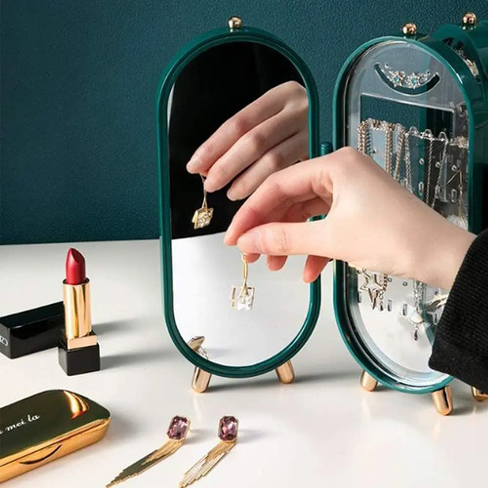 Organizador De Aros Anillos Joyero Plegable Portátil Premium 2