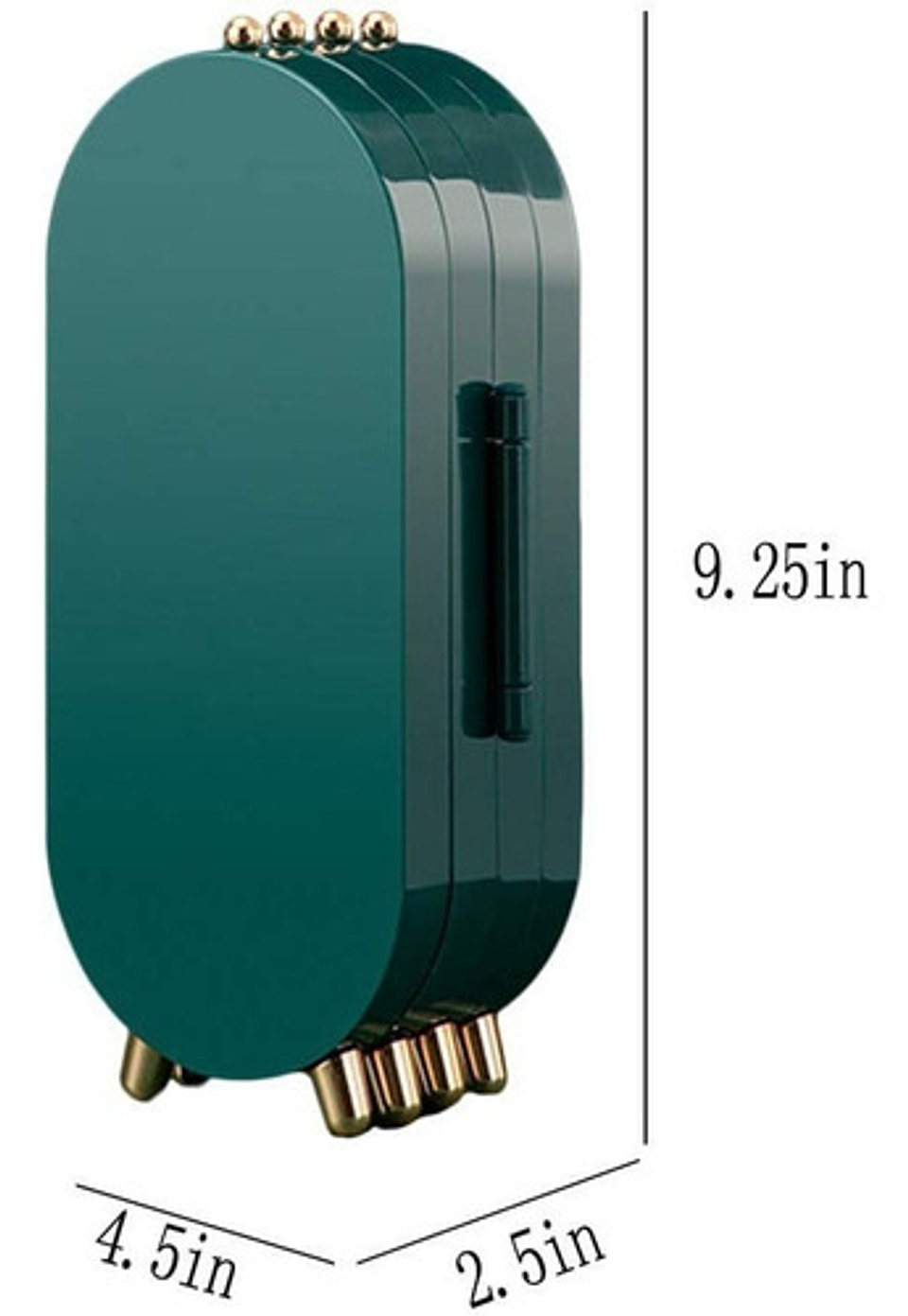 Organizador De Aros Anillos Joyero Plegable Portátil Premium 6