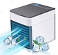 Mini Enfriador Portátil Aire Acondicionado Ventilador Frio Color Blanco - Miniatura 1