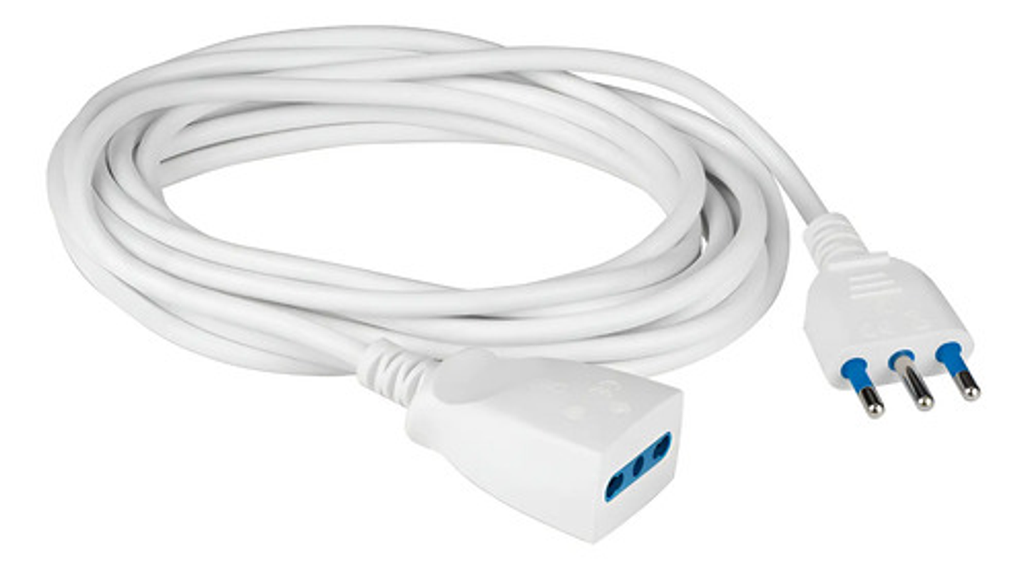 Alargador Zapatilla De 1 Tomas Thek Electronica Thek Electronicacolor Blanco Largo Del Cable De 10m 1