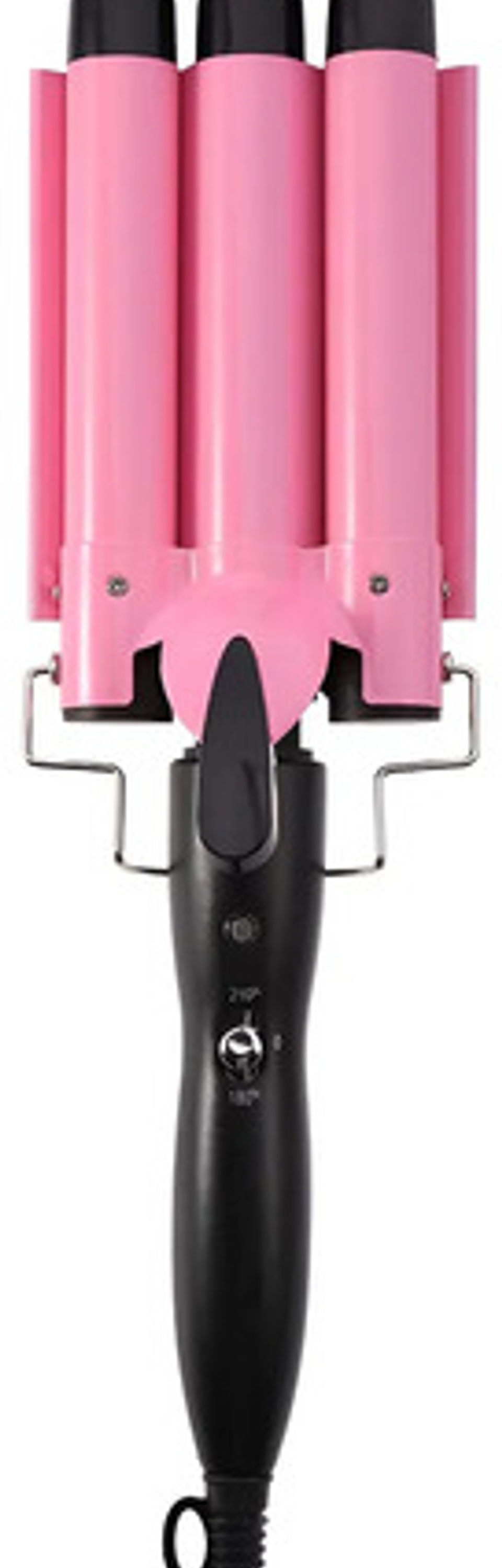 Rizador Ondulador Plancha  Para Cabello De 3 Tubos  1