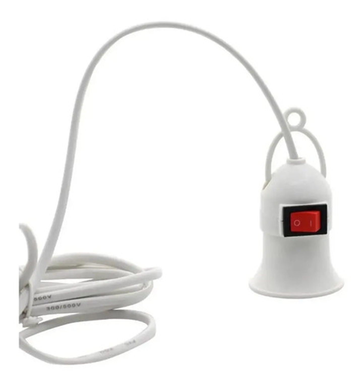 Soquete Alargador E27 Con Interruptor  4