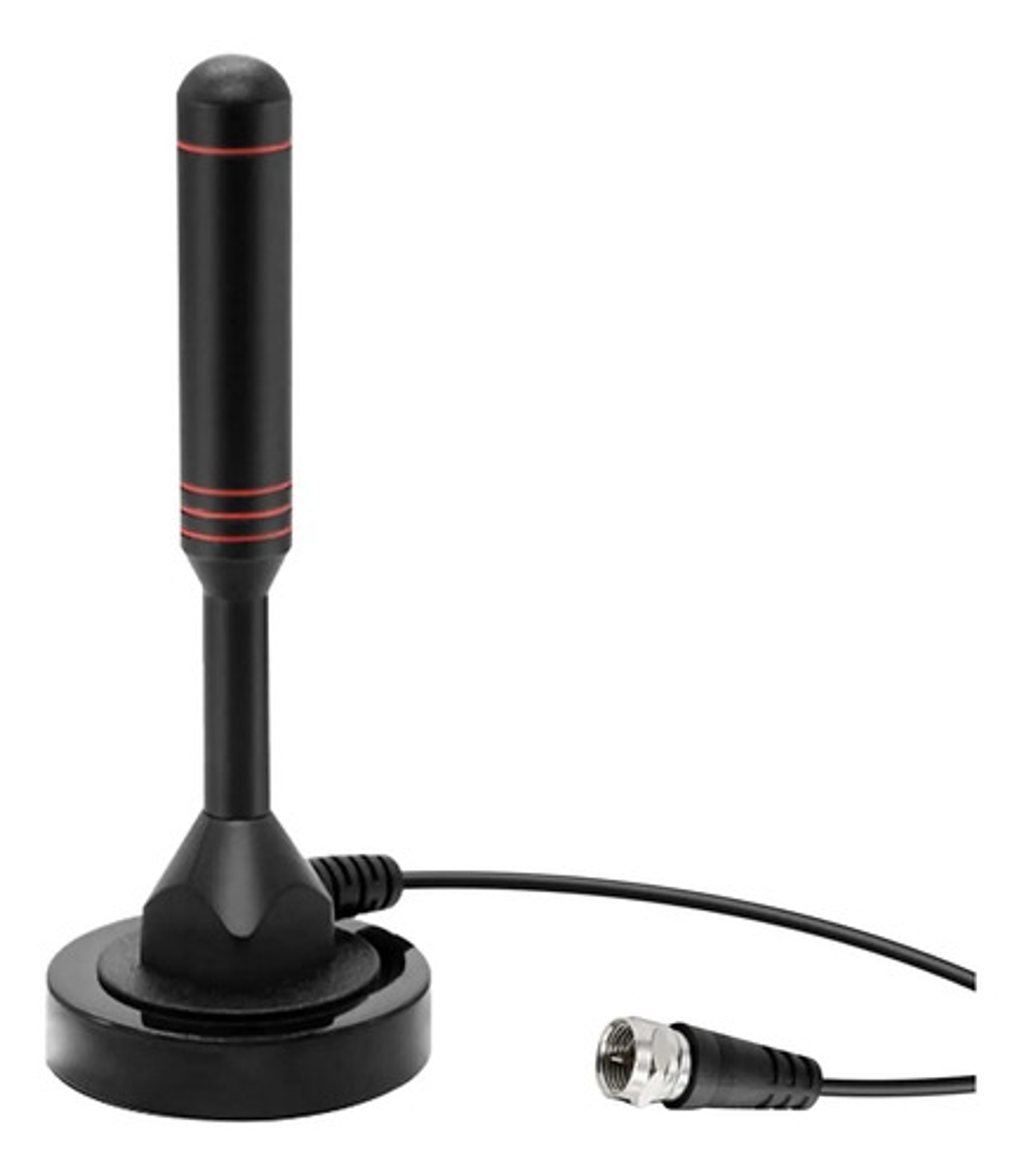 X2 Antena Hd Tv Digital Abierta Tvd Coaxial Con Iman 6