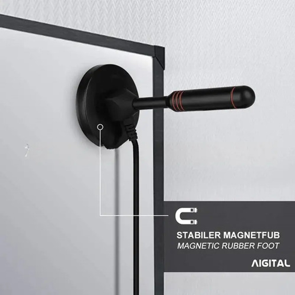 X2 Antena Hd Tv Digital Abierta Tvd Coaxial Con Iman 8