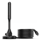 X2 Antena Hd Tv Digital Abierta Tvd Coaxial Con Iman - Miniatura 10