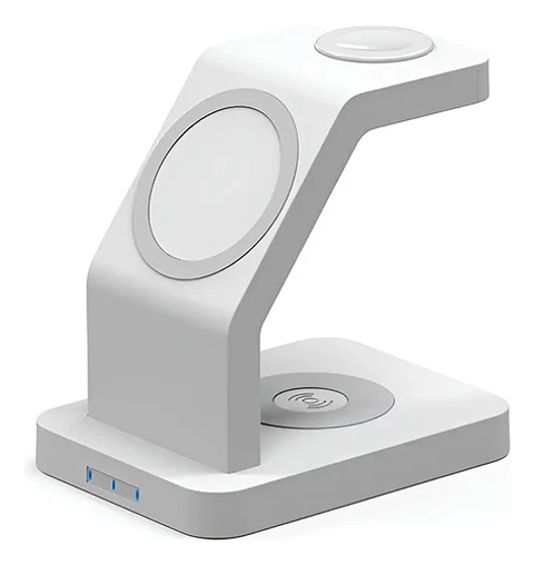 Cargador Inalámbrico 3 En 1 iPhone/ AirPods/ Apple Watch