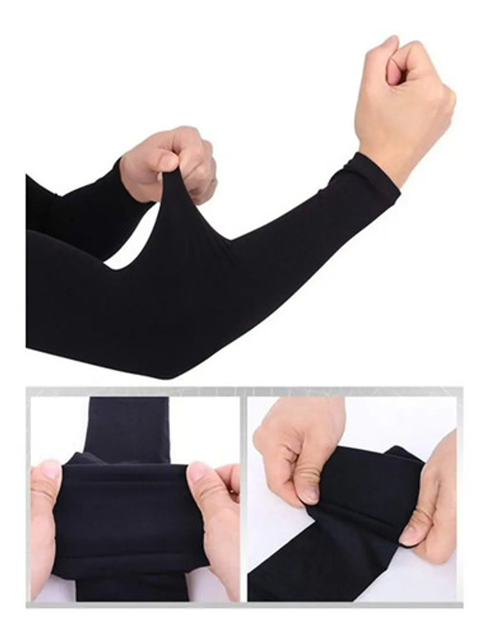 Mangas X2 De Brazo Protección Solar Rayos Deporte  1
