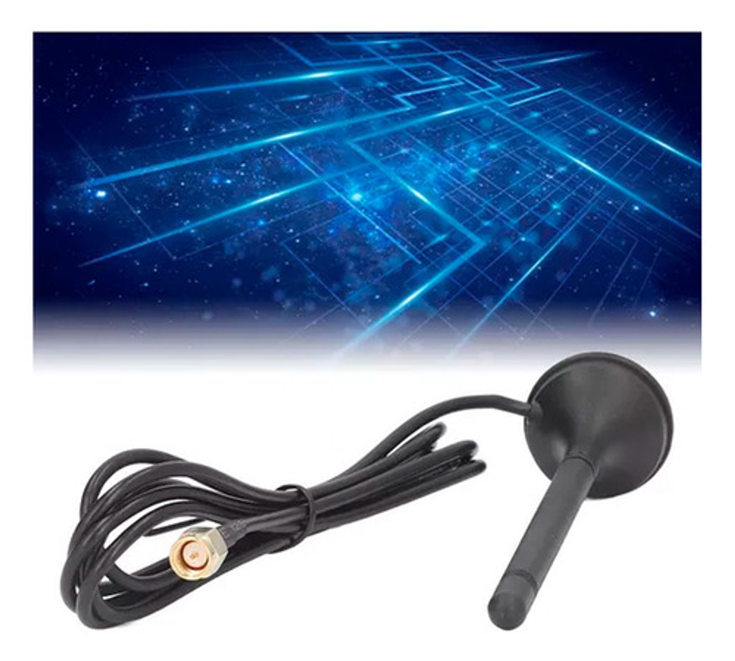 Pack X 2 Antena Hd Tv Digital Abierta Tvd Coaxial Con Iman 7