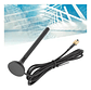 Pack X 2 Antena Hd Tv Digital Abierta Tvd Coaxial Con Iman - Miniatura 8