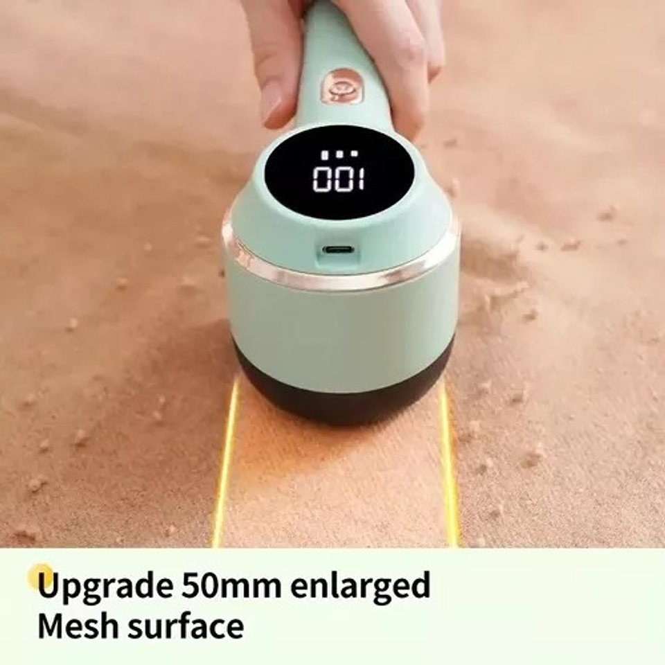 Removedor Eléctrico De Pelusas Thek 6 Cuchillas Led Tipo C 2