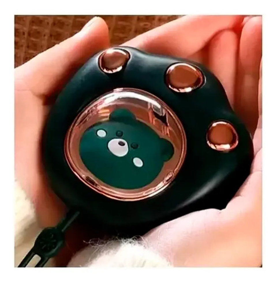 Calentador De Manos Calienta Manos Usb Diseño Huella Gatito 6