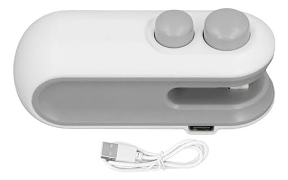 Selladora De Bolsa Genérica Mini Selladora 12977 Color Blanco 5