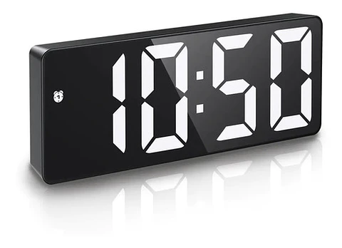 Reloj Despertador Digital Led Thek Usb Control Voz