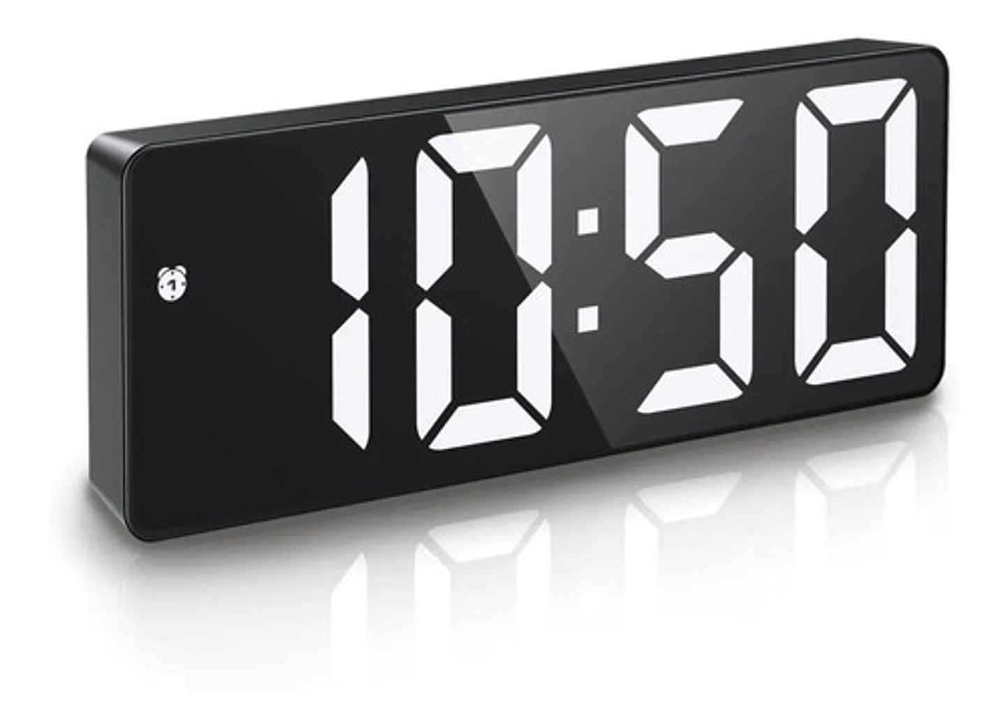 Reloj Despertador Digital Led Thek Usb Control Voz 1
