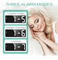 Reloj Despertador Digital Led Thek Usb Control Voz - Miniatura 12