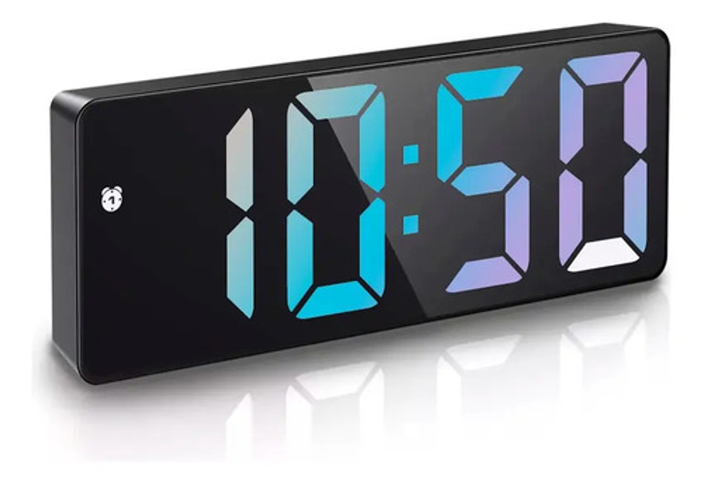 Reloj Despertador Digital Led Thek Usb Control Voz 19