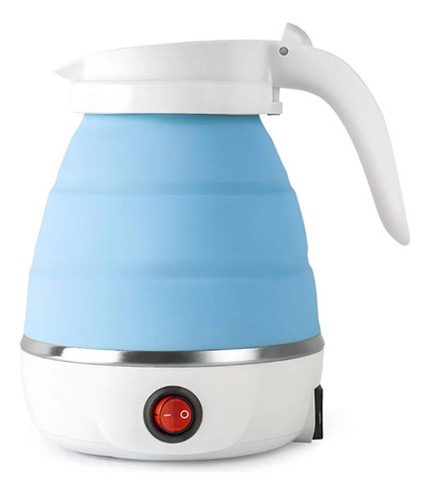 Hervidor De Agua Electrico Plegable Color Azul Claro 1