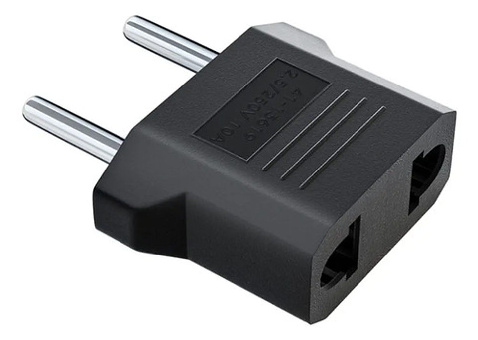 Adaptador Americano Y Europeo A Enchufe Nacional 10a 2500w 1