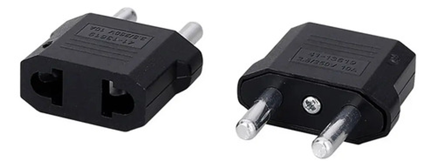 Adaptador Americano Y Europeo A Enchufe Nacional 10a 2500w 3
