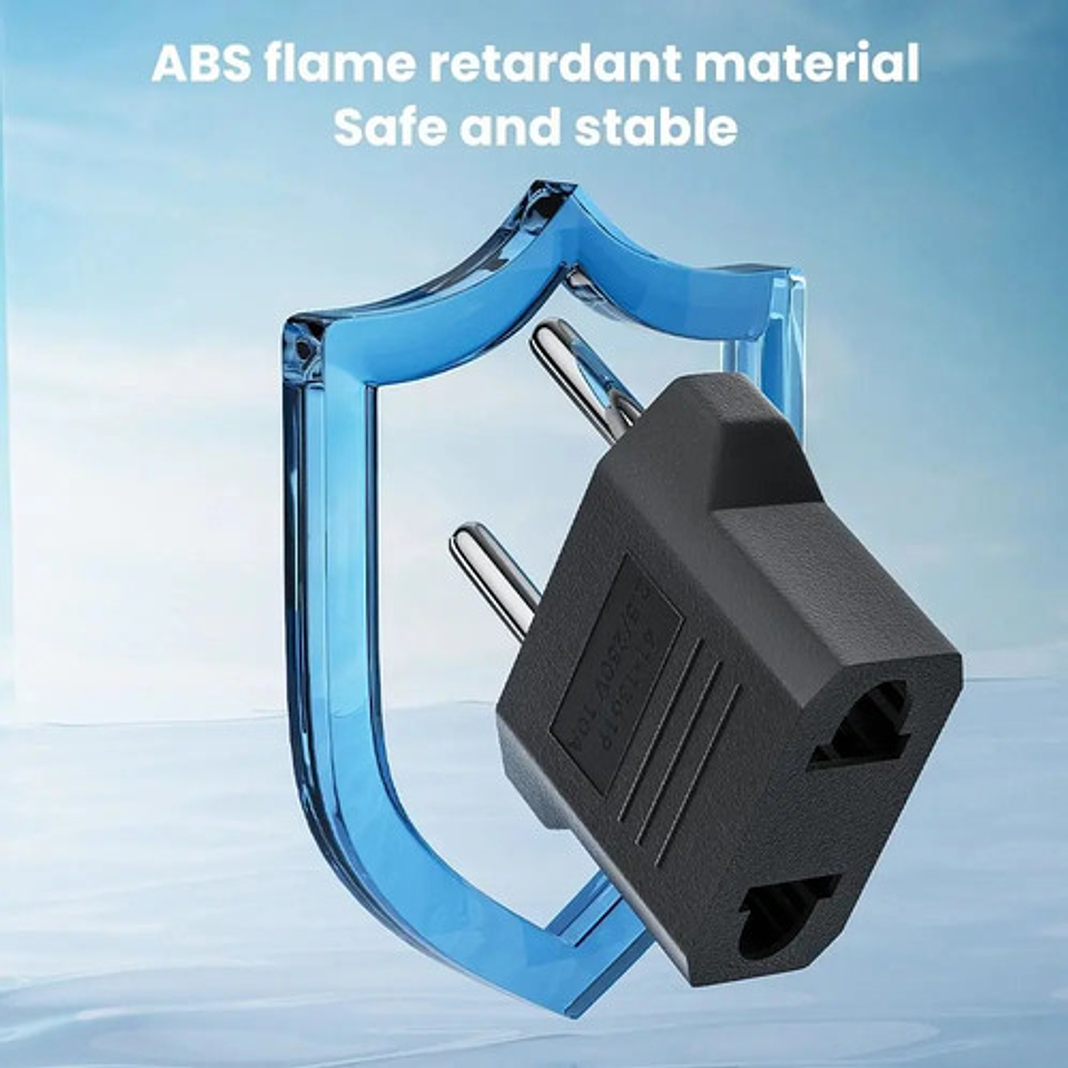 Adaptador Americano Y Europeo A Enchufe Nacional 10a 2500w 5