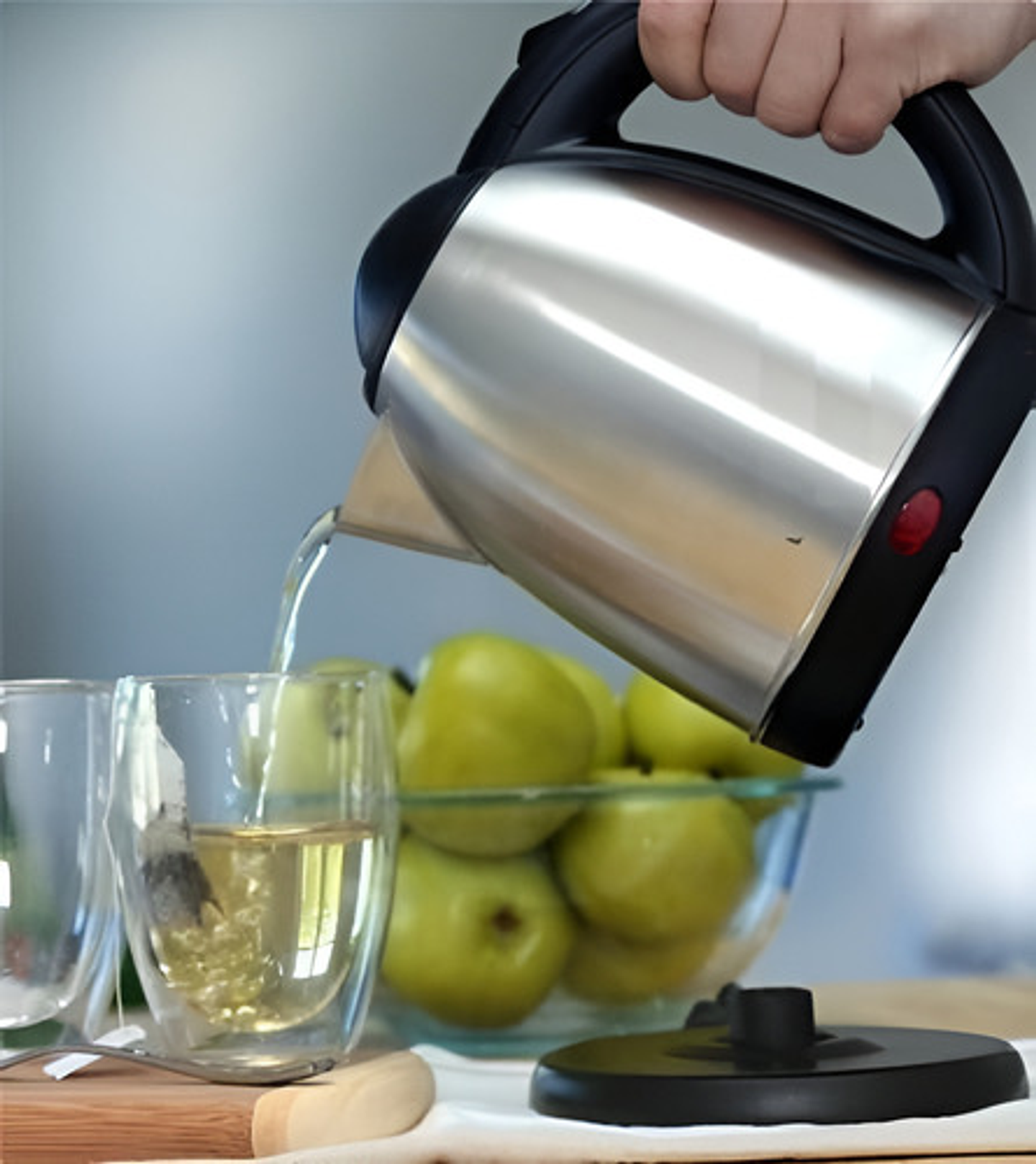 Jarra Electrica 2,0 Lts En Acero Inoxidable Color Gris 2