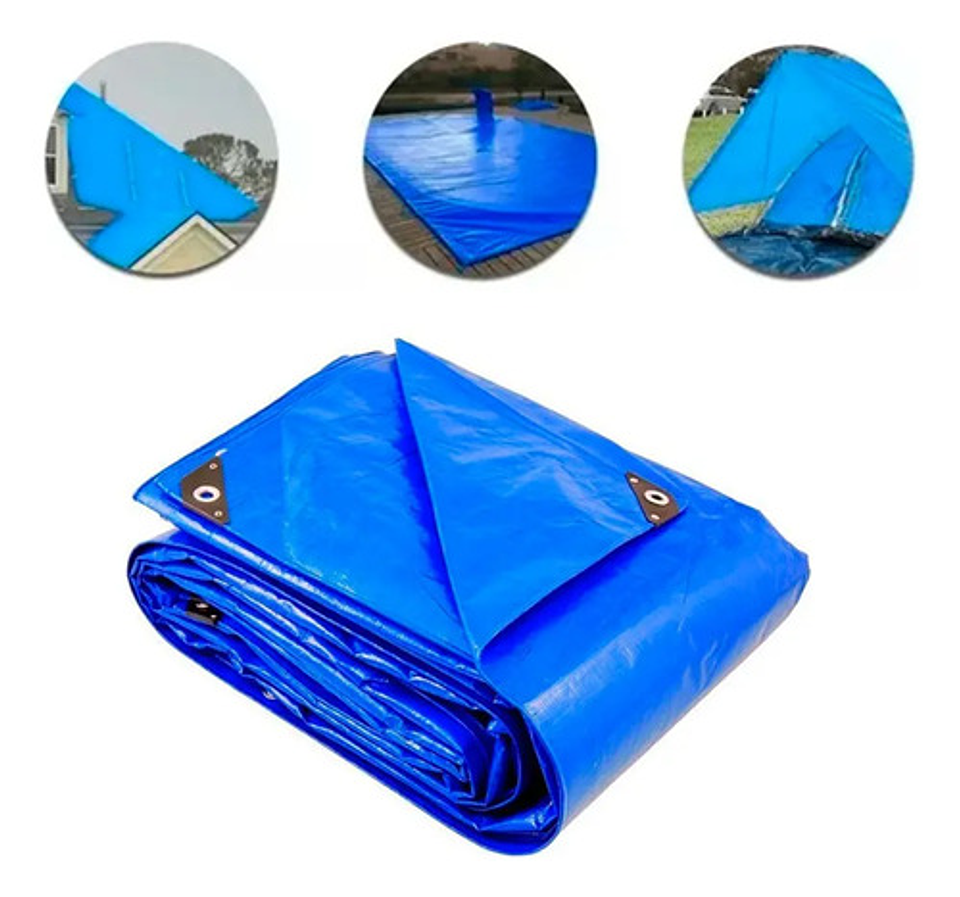 Lonas Impermeable 4x4 Metros Carpa Multiusos Con Ojales 1