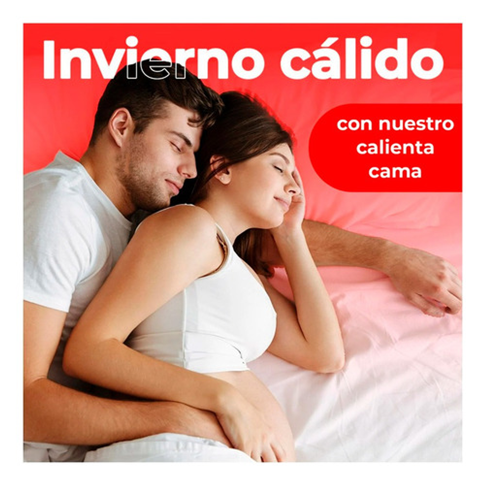 Calienta Cama 2 Plaza 140x160 Cm Invierno Hogar 4