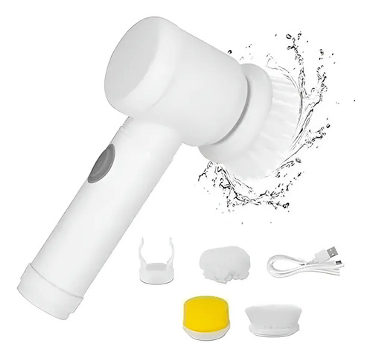 Cepillo Limpieza Electrico Usb Recargable Multifuncional 1