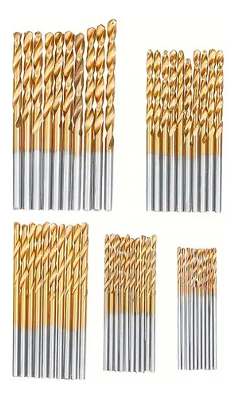 Juego De Brocas De Acero 50 Pcs