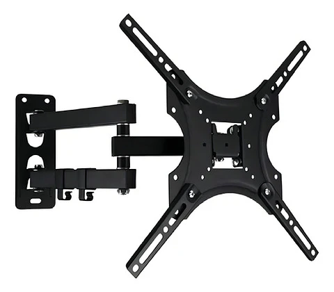 Soporte Para Tv Brazo 14 A 55 Pulgadas Pared Con Tornillos D Color Negro F-3 P-1