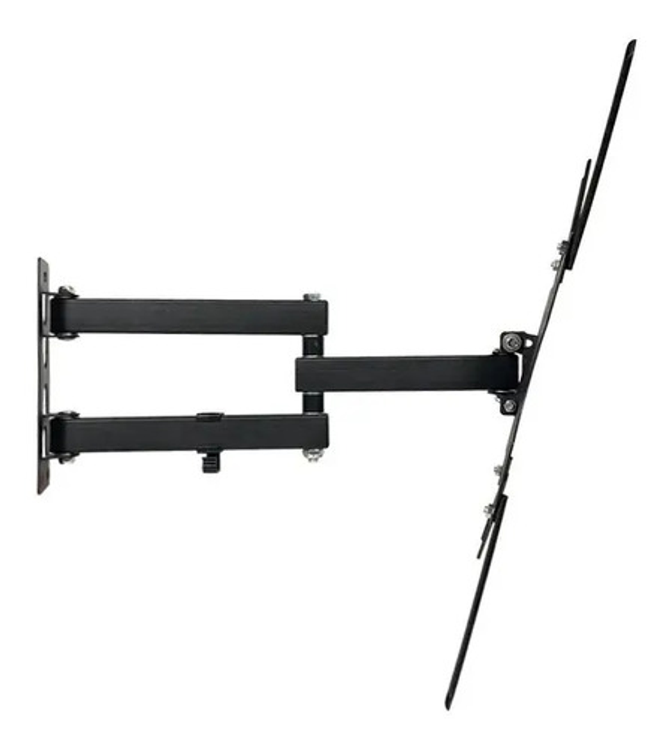 Soporte Para Tv Brazo 14 A 55 Pulgadas Pared Con Tornillos D Color Negro F-3 P-1 5