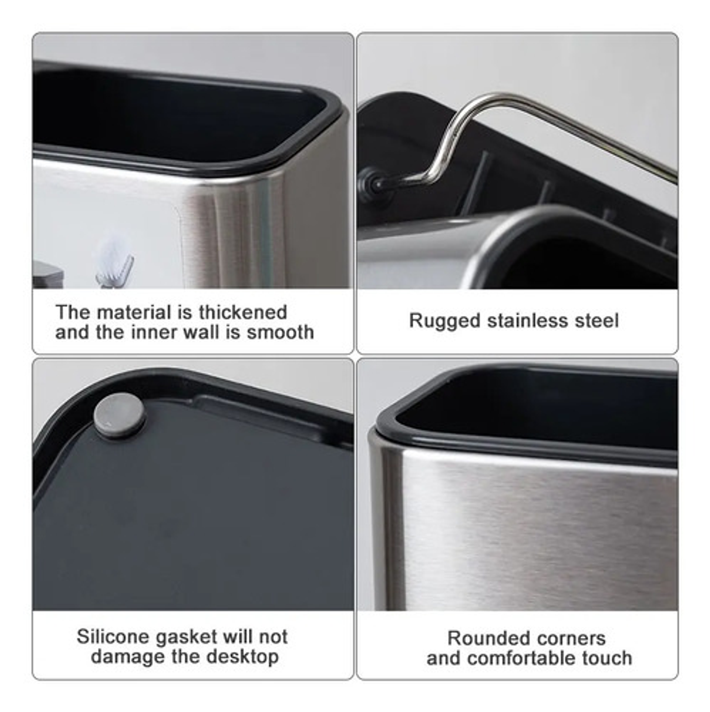 Organizador De Fregadero Dispensador D Jabón Soporte Esponja 4