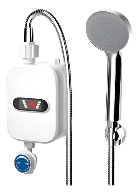 Calentador De Agua Eléctrico + Ducha Sin Tanque Instantanea