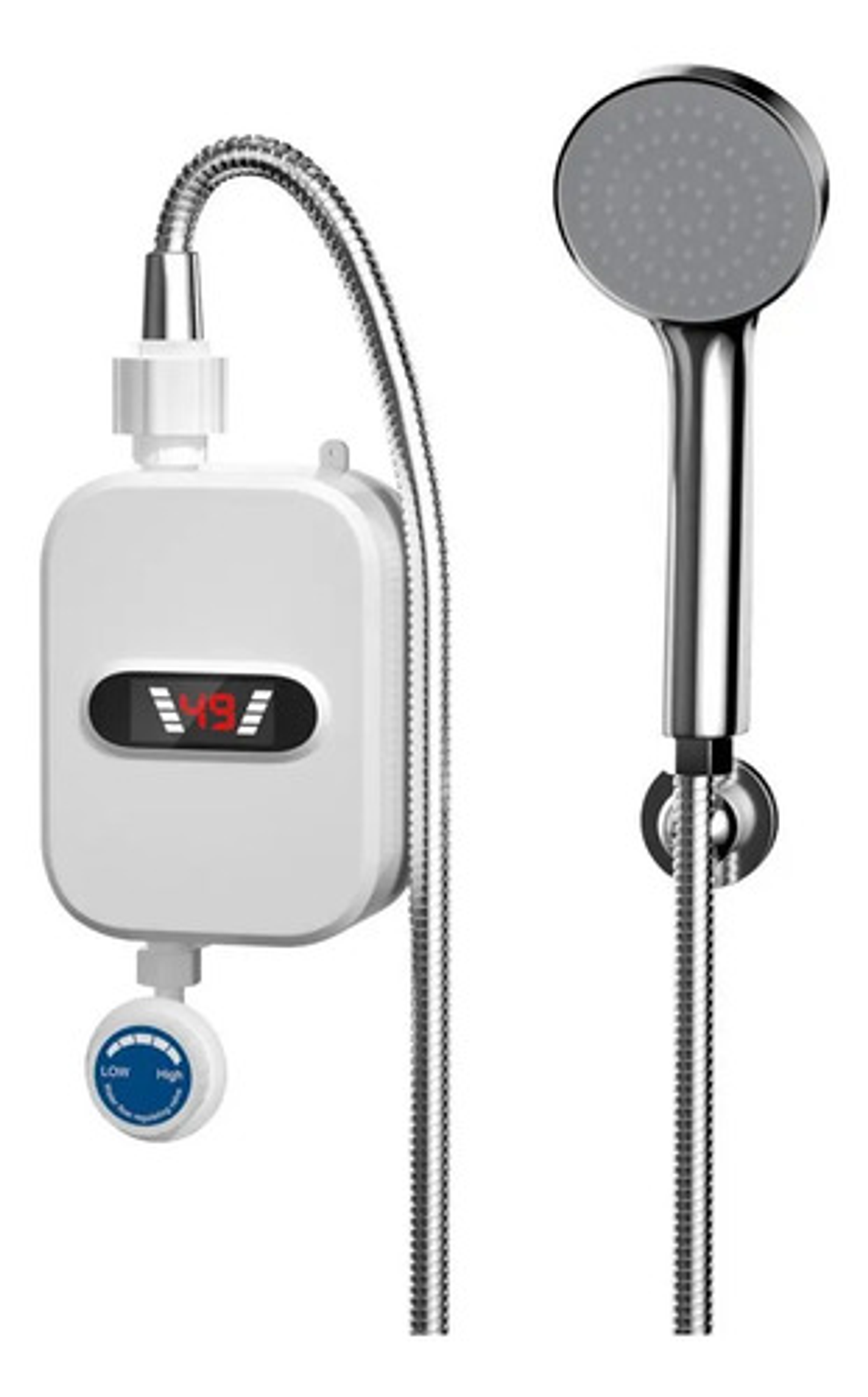 Calentador De Agua Eléctrico + Ducha Sin Tanque Instantanea 3