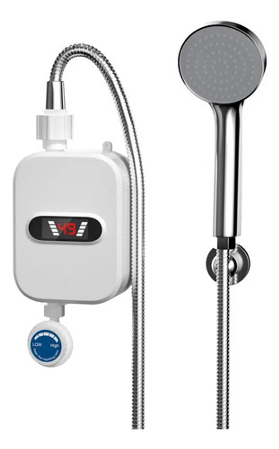 Calentador De Agua Eléctrico + Ducha Sin Tanque Instantanea 3