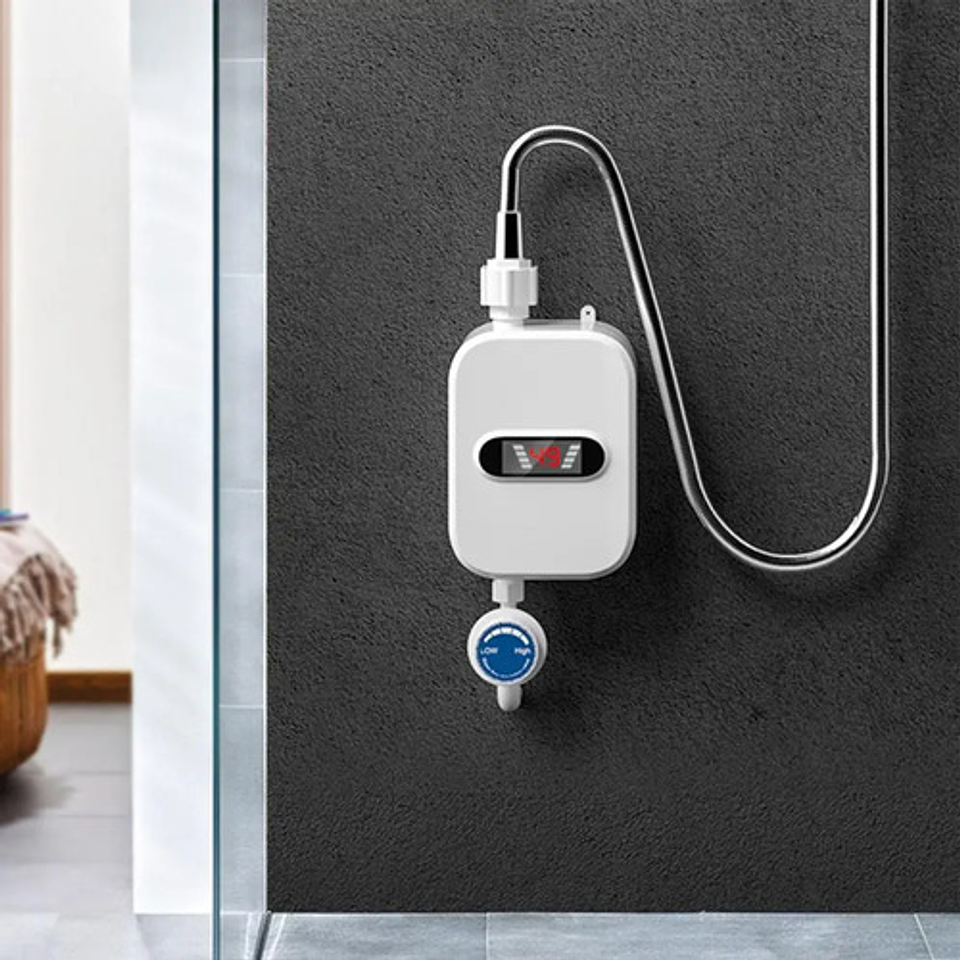 Calentador De Agua Eléctrico + Ducha Sin Tanque Instantanea 10